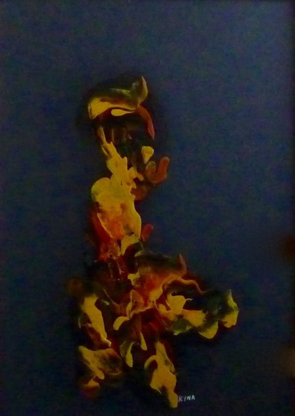 Forme, peinture abstraite, Kyna de Schouël artiste peintre