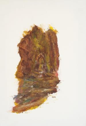 La galerie, peinture abstraite, Kyna de Schouël artiste peintre